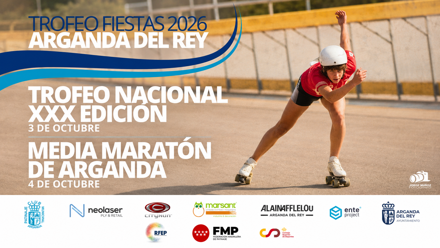 Arganda del Rey se prepara para un gran fin de semana de patinaje: Trofeo Nacional y primera Media Maratón — Madrid · RollerZone