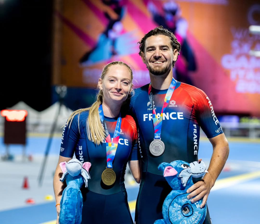Marine Lefeuvre y Martin Ferrié