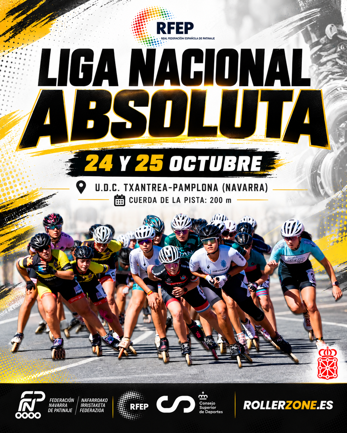 Pamplona decide la Liga Nacional Absoluta 2026: dos jornadas de máxima emoción en Txantrea — foto 1