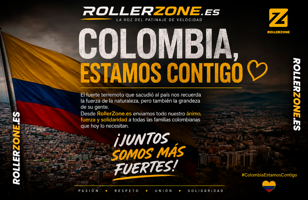 🇨🇴 Colombia golpeada por un fuerte terremoto: Rollerzone envía toda su fuerza al país — Colombia · RollerZone 🇨🇴 Colombia golpeada por un fuerte terremoto: Rollerzone envía toda su fuerza al país — Colombia · RollerZone