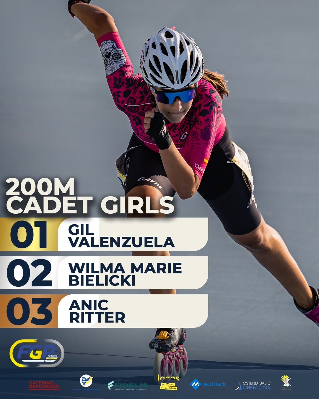 Daniela Gil conquista Ostende y España firma una gran jornada en el Flanders Grand Prix 2026 — foto 2 · Belgica
