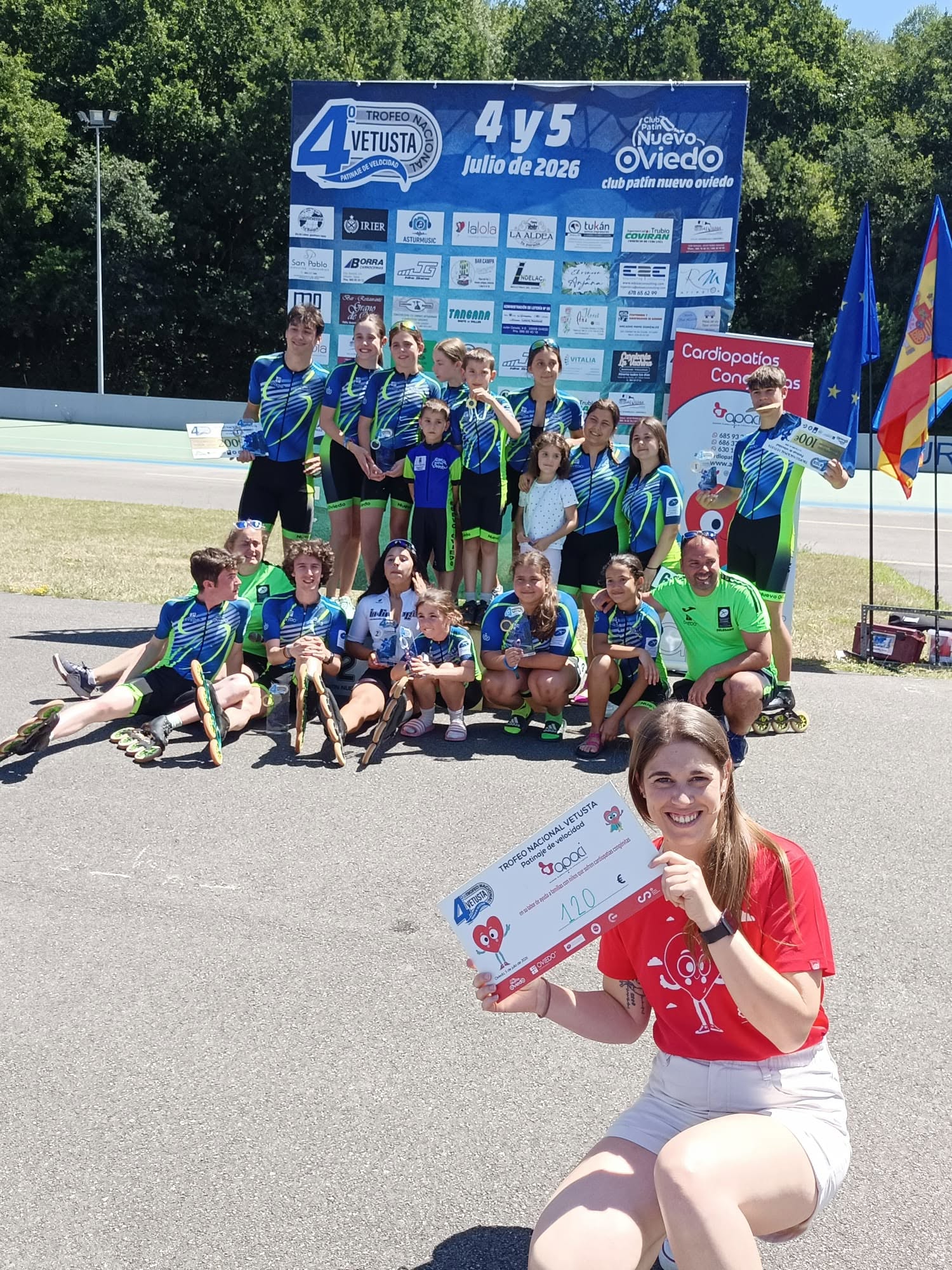 El Trofeo Nacional Vetusta patina también por la solidaridad — foto 1 · Asturias