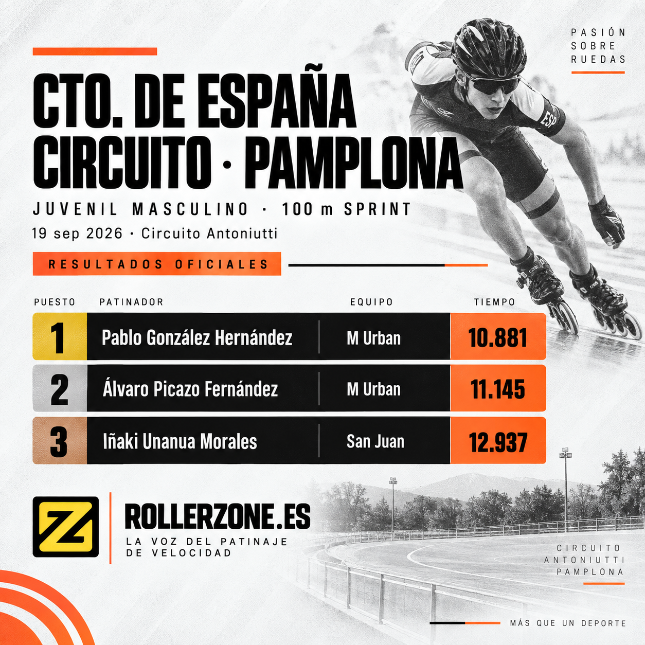 La velocidad abre el Campeonato de España Infantil y Juvenil y la Copa de España Alevín en Pamplona — foto 6 · General
