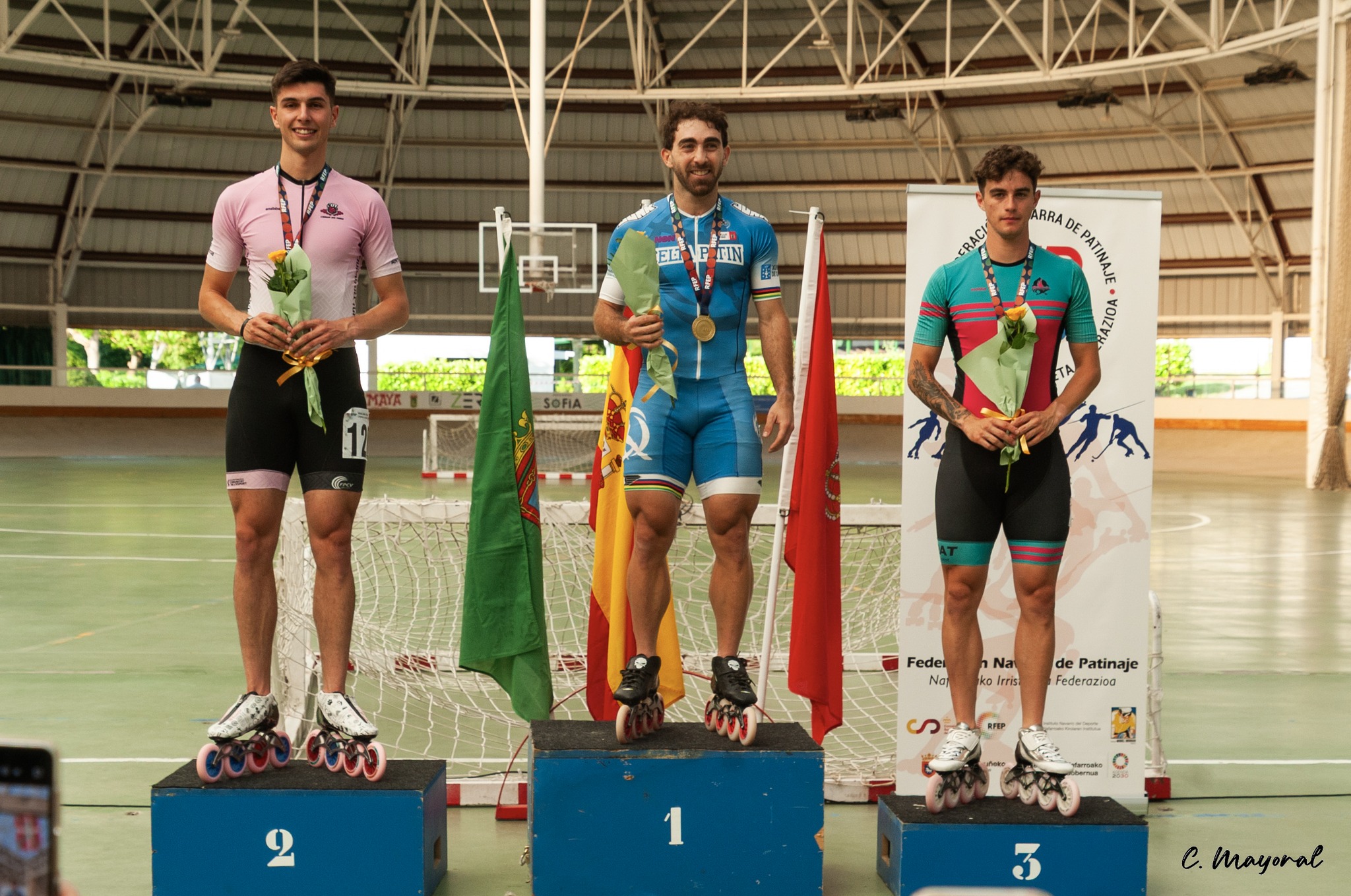 Navarra brilla en los Campeonatos de España de Pista de Patinaje en Amaya — foto 1 · Navarra