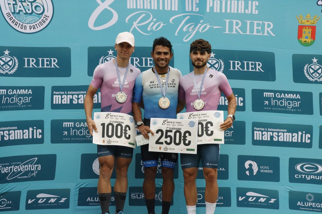 Julio Mirena conquista la VIII Maratón Río Tajo – IRIER 2026 — Talavera · RollerZone
