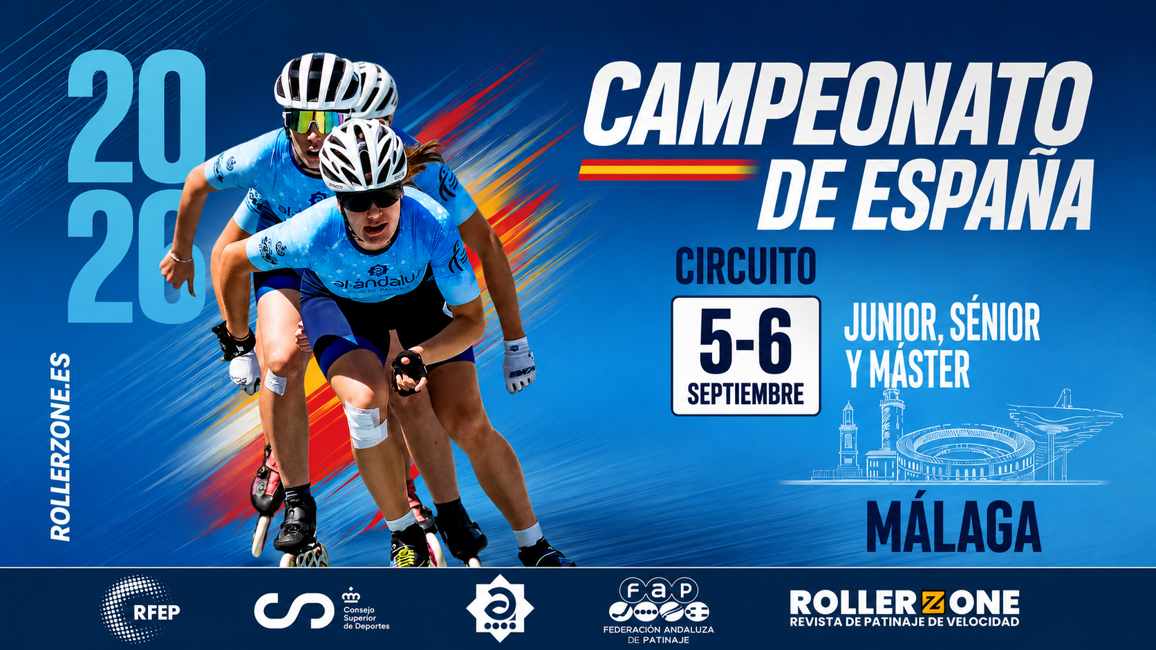 Málaga se prepara para coronar a los campeones de España de Circuito 2026 — General · RollerZone
