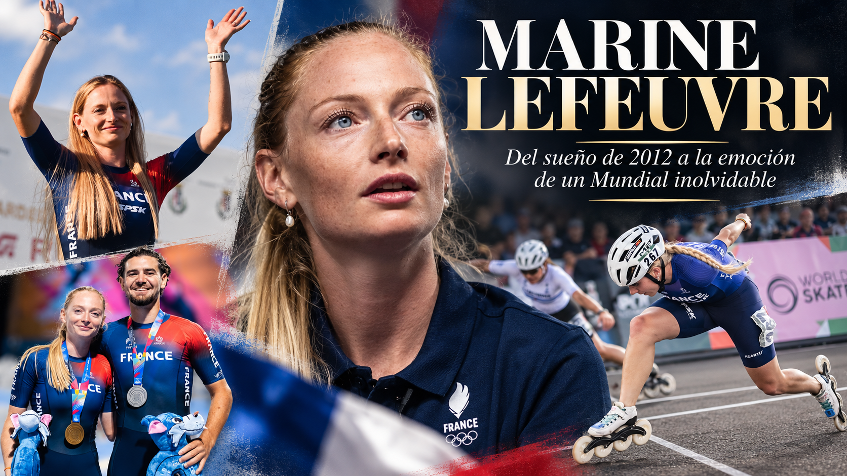 Marine Lefeuvre: de aquella niña que soñaba con un Mundial a convertirse en leyenda del patinaje francés — Paraguay · RollerZone Marine Lefeuvre: de aquella niña que soñaba con un Mundial a convertirse en leyenda del patinaje francés — Paraguay · RollerZone