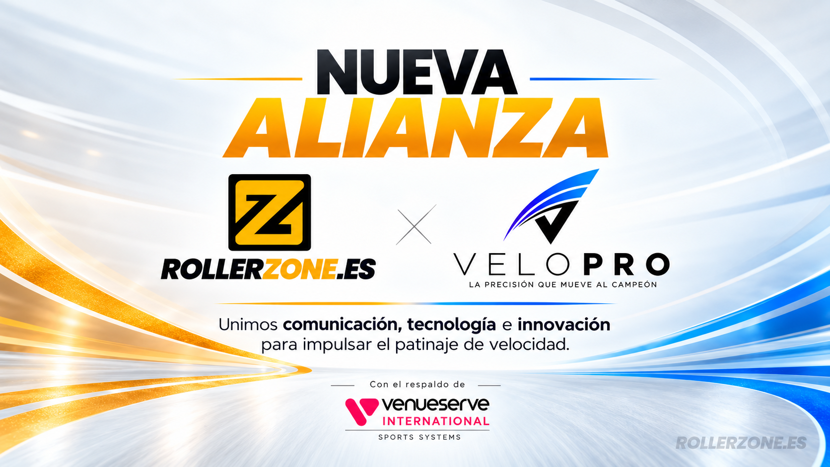 Rollerzone y VeloPro unen fuerzas para impulsar una nueva era tecnológica en el patinaje de velocidad — General · RollerZone